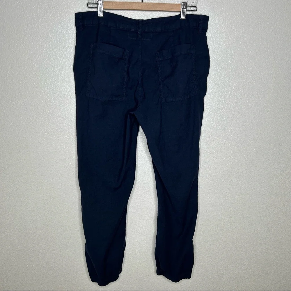 Frank & Eileen Jameson Utility Jogger Italian Performance Linen blue 10